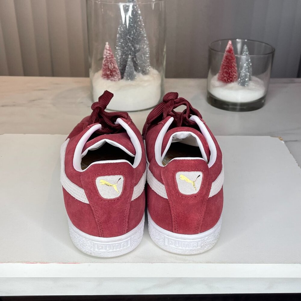 Puma Suede Classic - Burgundy/White - Picture 2 of 4